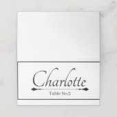 Een kaarthuwelijk plaatsen (Buitenkant ongevouwen)