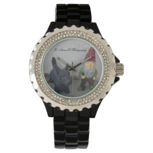 Een kabouter en zijn hondenhorloge horloge