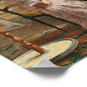 Een kaketoe | Gustave Léonard de Jonghe Poster (Hoek)