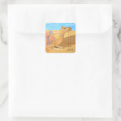 Een kameel sticker (Tas)