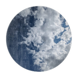 Een kant van de wolken snijplank