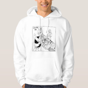 Een kantelbijen hoodie