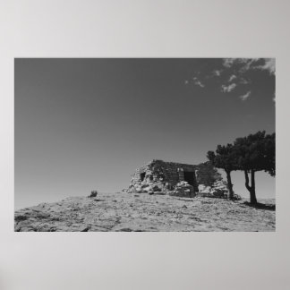 "Een kasteel op Sandia" Poster