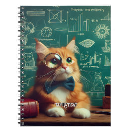Een kat met een monocle II Notitieboek
