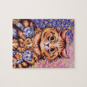 Een kat met Kittens Louis Wain Legpuzzel (Horizontaal)