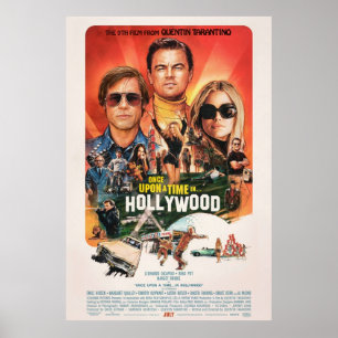 Een keer op een tijd in Hollywood HD Poster