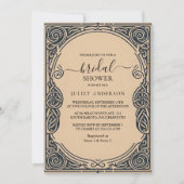 Een Keltisch Noords Leuk Middeleeuws Scroll Vrijge Kaart (Voorkant)