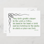 Een Keltische zegen Briefkaart (Voorkant / Achterkant)