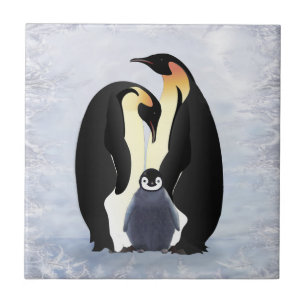 Een keramische titel uit de Penguin-reeks Tegeltje