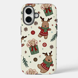 Een kerst iPhone 16 hoesjes