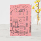 Een kerst Kaart voor jou (Gele Bloem)