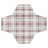 Een kerst Tartan Floral Design Series #24 Voetbal (Enkel)