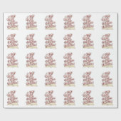 Een kerstbestseller cadeaupapier (Vlak)