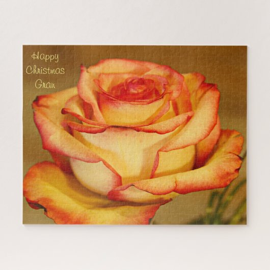 Een kerstcadeau voor mijn Gran. Legpuzzel (Horizontaal)