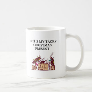een kerstcadeauontwerp voor sms ' jes koffiemok