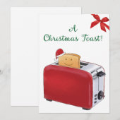 Een kerstcadeautje! feestdagenkaart (Voorkant / Achterkant)