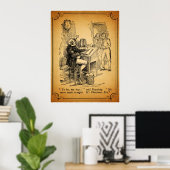 Een kerstcadeautje: Kerstmis. Poster (Thuiskantoor)