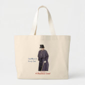 Een kerstcarol scrolloge grote tote bag (Voorkant)