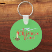 Een kerstcarol-Sleutelhanger Sleutelhanger (Voorkant)