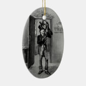 Een kerstcarol: Tiny Tim Keramisch Ornament (Rechts)