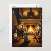 Een kerstgruwel briefkaart (Voorkant / Achterkant)