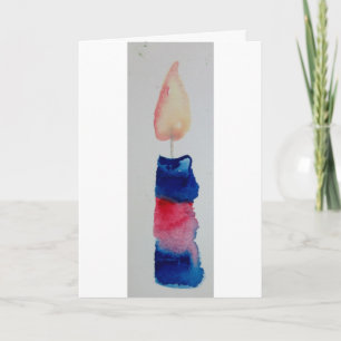 Een kerstkaart na overlijden feestdagen kaart