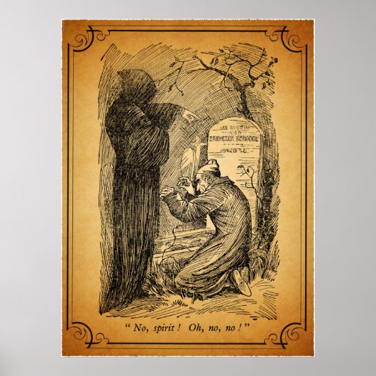 Een kerstkarol: Nee, Spirit! Poster (Voorkant)