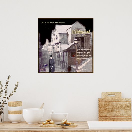 Een kerstkarol: Opkomst Poster (Keuken)