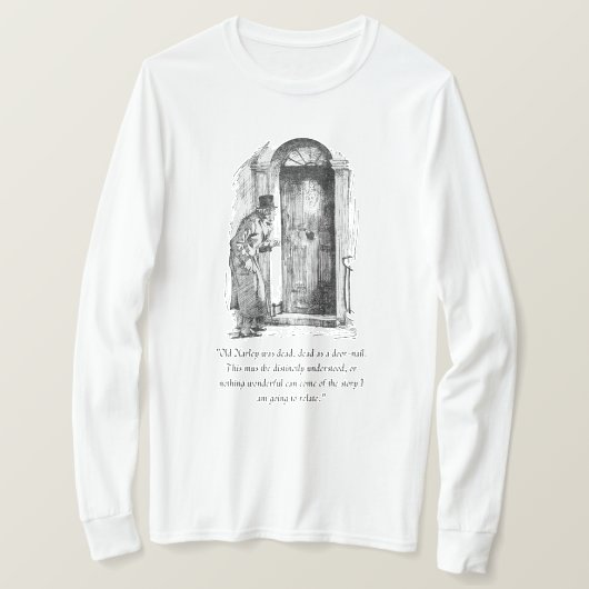 Een kerstkarol T-shirt (Design voorkant)