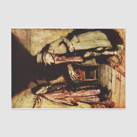 Een kerstkaroldkippen papier 2 (Voorkant)