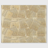 Een kerstkarolwrapppapier cadeaupapier (Vlak)