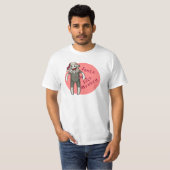 Een kerstkerstkerstman-sokaap t-shirt (Voorkant volledig)