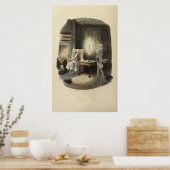 Een kerstman: Marleys Ghost Poster (Keuken)