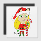 een kerstmeisje (Voorkant / Achterkant)
