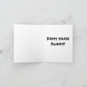 Een kerstpiraat feestdagen kaart (Binnen)