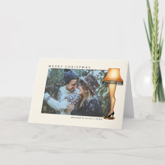 Een kerstverhaal beenlamp | Foto Feestdagen Kaart