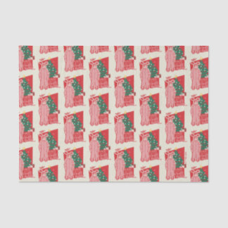 Een kerstverhaal | gestoorde paashaas tissuepapier