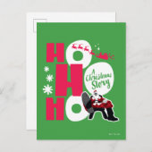 Een Kerstverhaal | Ho Ho Ho Feestdagenkaart (Voorkant / Achterkant)