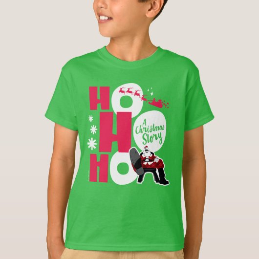 Een kerstverhaal | Ho Ho Ho T-shirt (Voorkant)