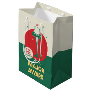 Een kerstverhaal Leg Lamp Major Award Medium Cadeauzakje