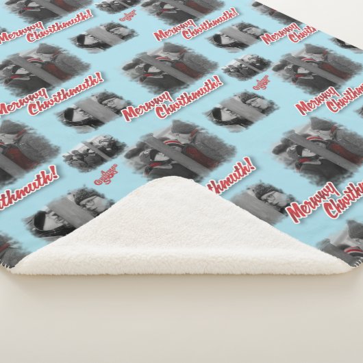 Een kerstverhaal | Merry Chwithmuth Pattern Sherpa Deken (3/4)