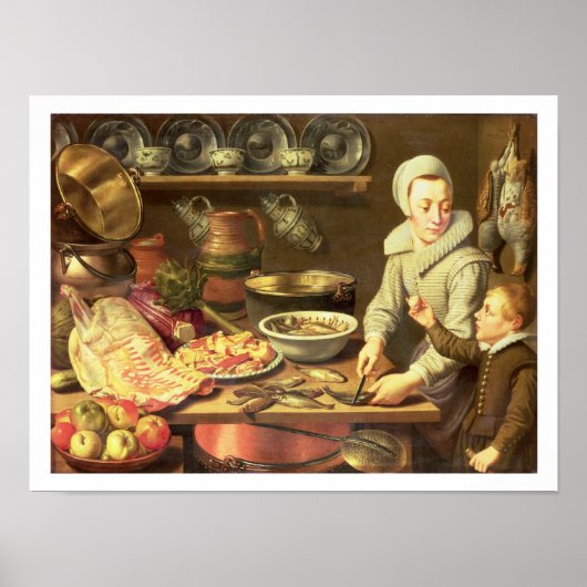 Een keukenhuis poster (Voorkant)