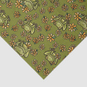 Een kikkerige glimlach tissuepapier (Detail)