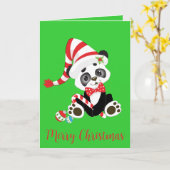 Een kind geboren kerstmis kaart (Gele Bloem)