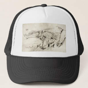Een kind op de bank, nr. 2 - Whistler - c1890 Trucker Pet