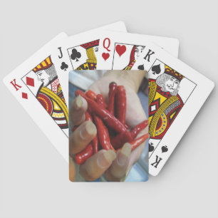 Een kind van Chili Pokerkaarten