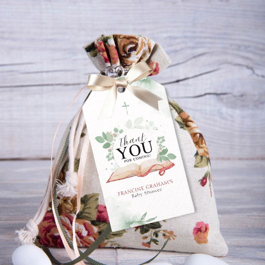 Een kind van Gods Baby shower Cadeaulabel