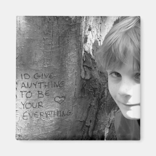 Een kind wil alleen maar. magneet (Voorkant)