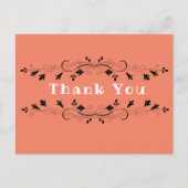 Een klant bezorgen briefkaart (Voorkant)