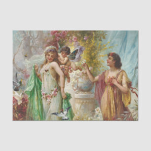 Een klassieke idylle van Hans Zatzka Tissuepapier